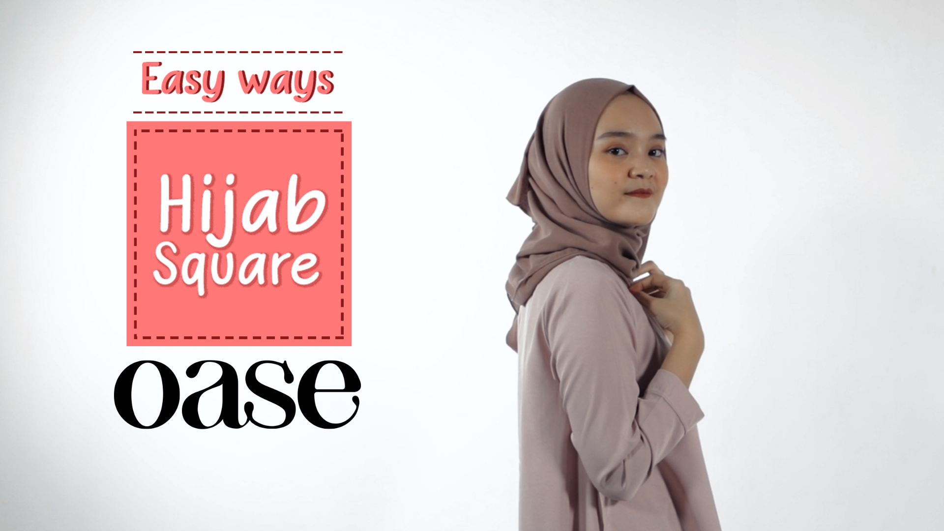 Easy Ways Hijab Square