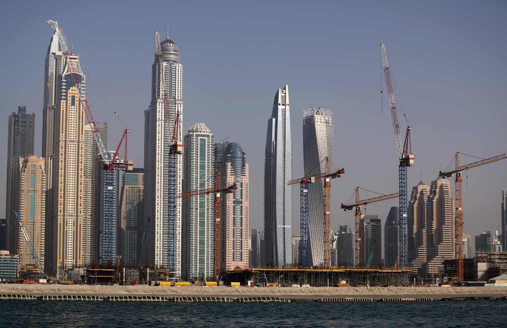 Ilustrasi kota Dubai. Foto: AFP