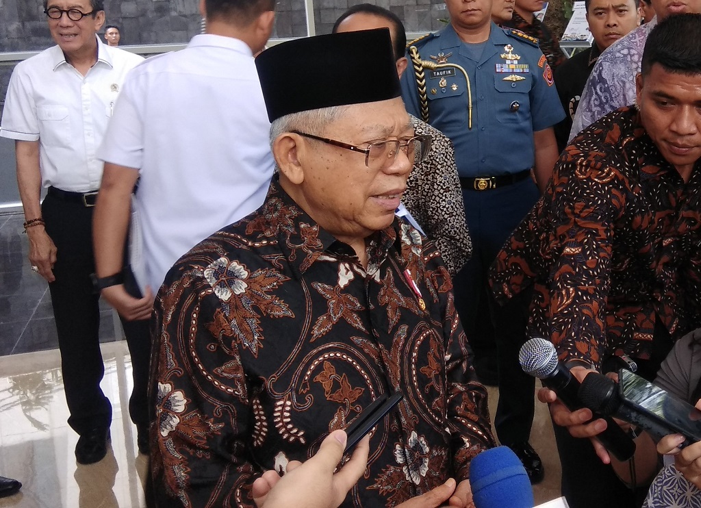 Wakil Presiden RI KH Ma'ruf Amin. Medcom.id/Fachri Audhia Hafiez