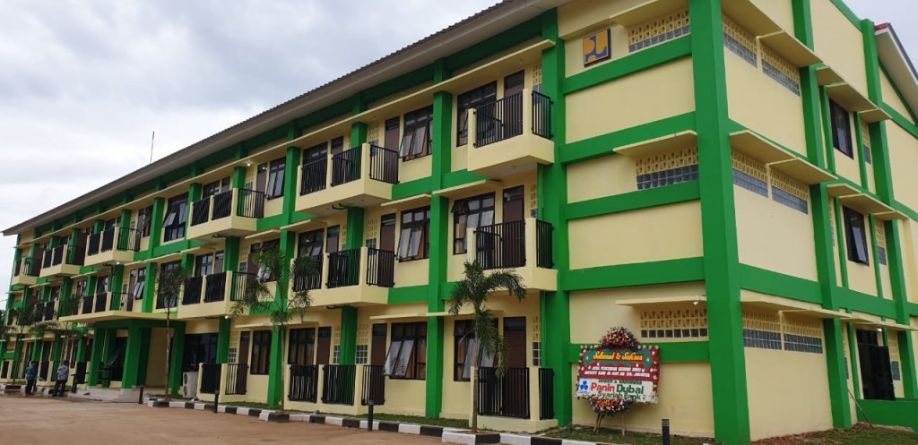 Rusunawa Institut Ilmu Al Qur'an (IIQ) di Pamulang. Foto: Kementerian PUPR
