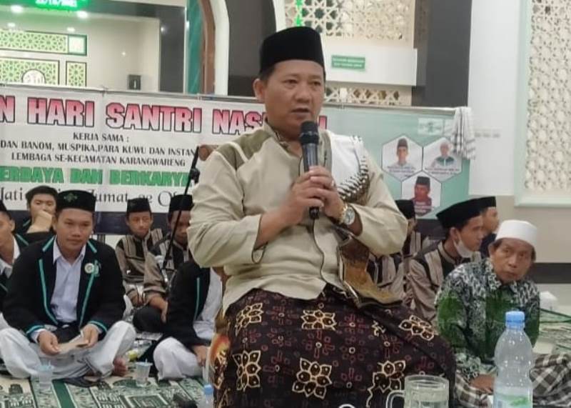 Ketua Lembaga Dakwah Nahdlatul Ulama (LDNU) Kabupaten Cirebon, KH Ahmad Zuhri Adnan
