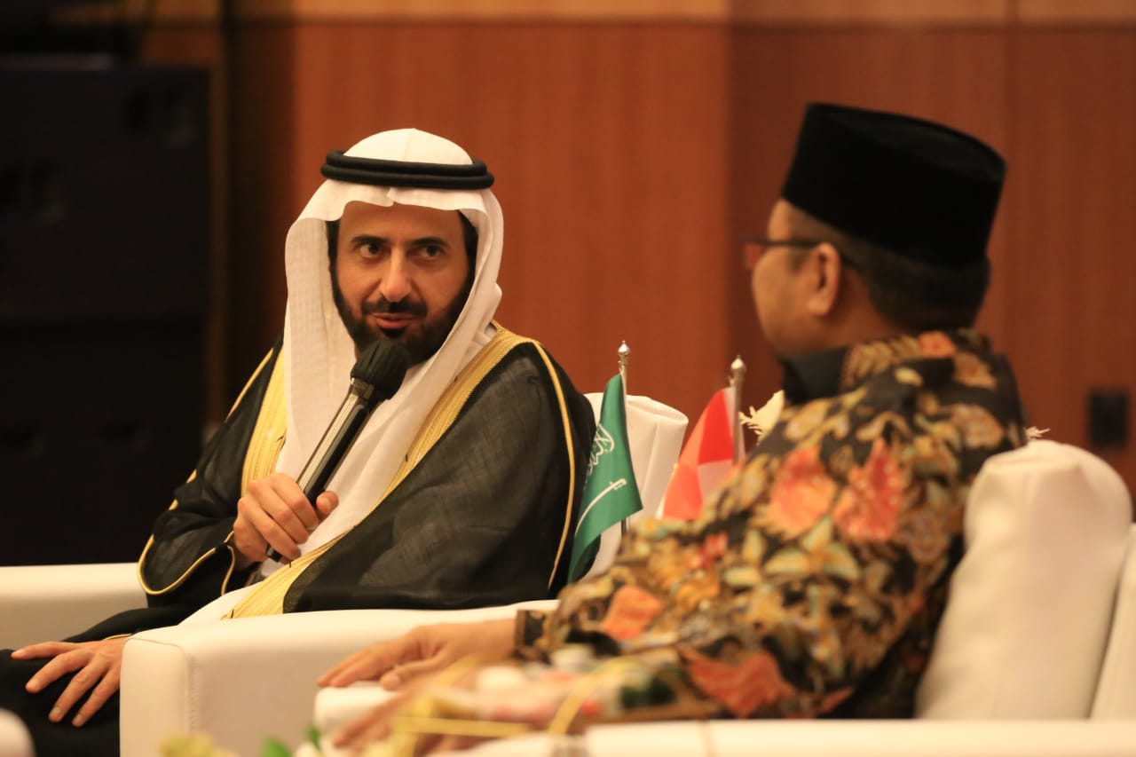 Menteri Haji Arab Saudi Kunjungi Menag Yaqut Bahas Kemudahan Haji. Kemenag