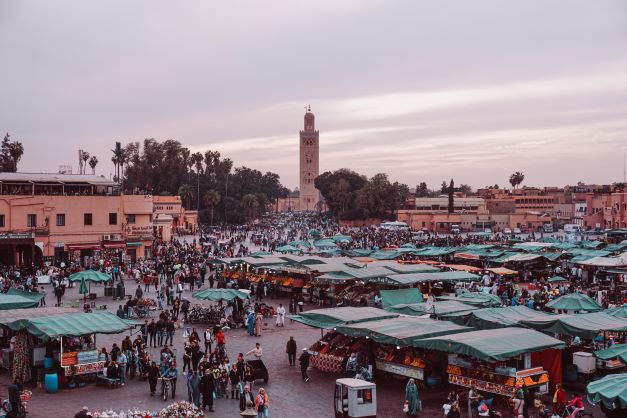 Jamaa El Fna - Marrakech 2020. Foto Unsplash