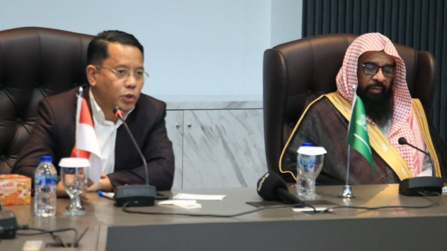 Dirjen Bimas Islam, Kamaruddin Amin (kiri)/ Foto Kemenag