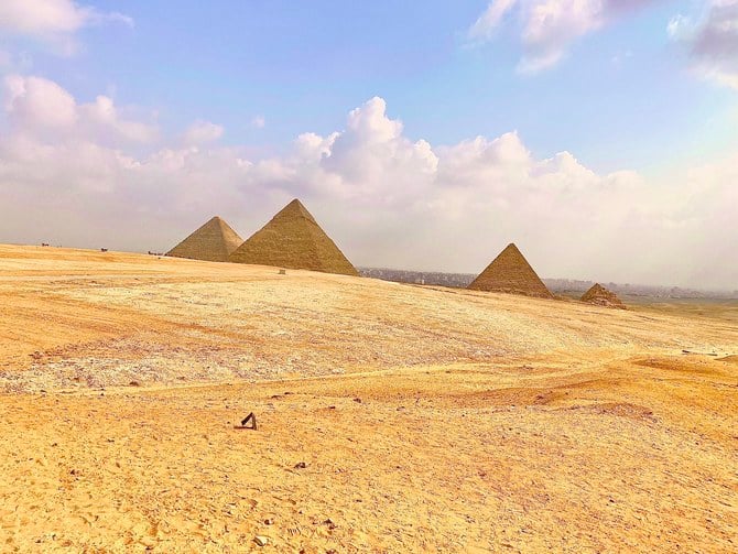 Piramida Mesir. Foto Arabnews