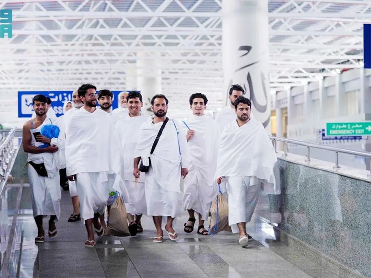 Penerbangan Pertama Jemaah Umrah Ramadhan Mendarat di Jeddah