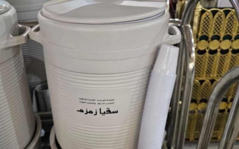 Wadah Air ZamZam Baru Diperkenalkan di Masjid an Nabawi