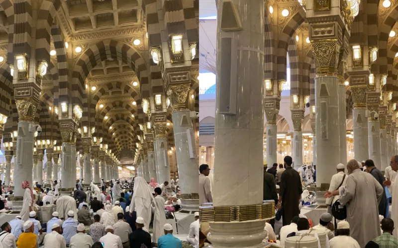 Pelataran Dalam Masjid Nabawi Dibuka Kembali untuk Pengunjung