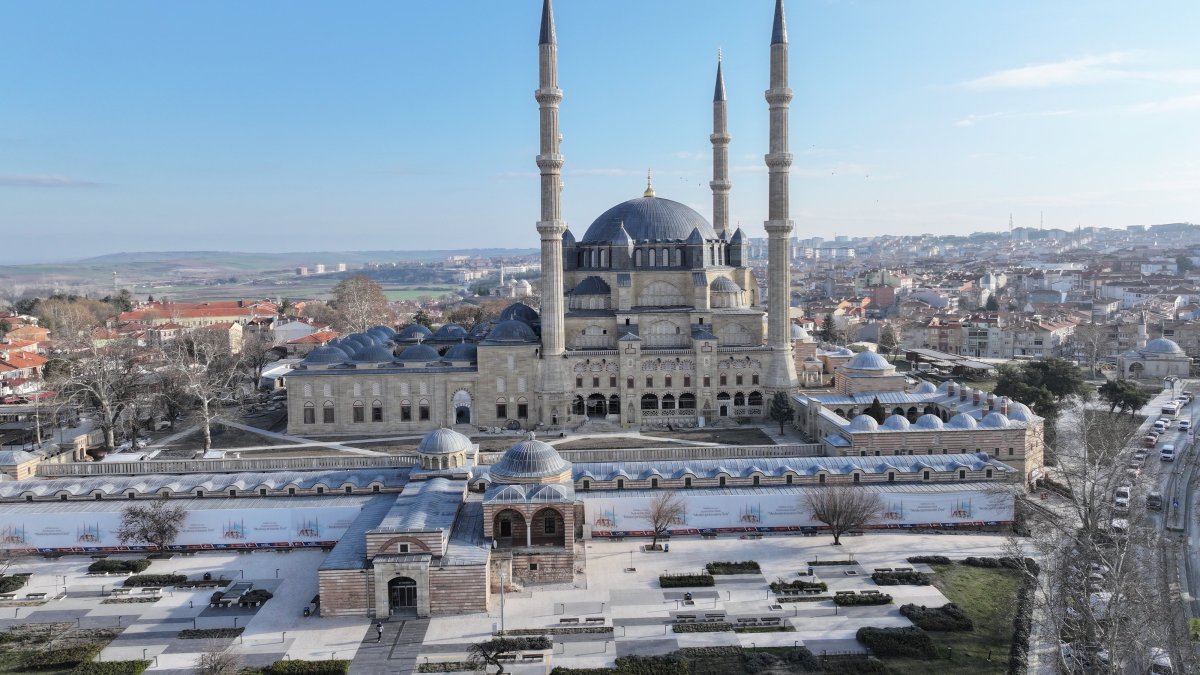 Renovasi Terus Dilakukan di Beberapa Bagian Masjid Selimiye yang Bersejarah