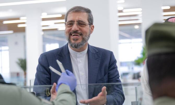 Kepala Organisasi Haji dan Ziarah Iran, Alireza Bayat. (SPA)