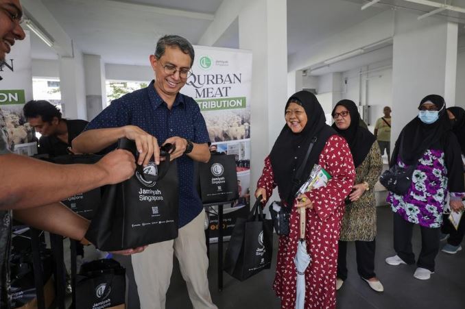 Singapura Akan Bagikan Lebih dari 8 Ton Daging Kurban di Juli-Agustus
