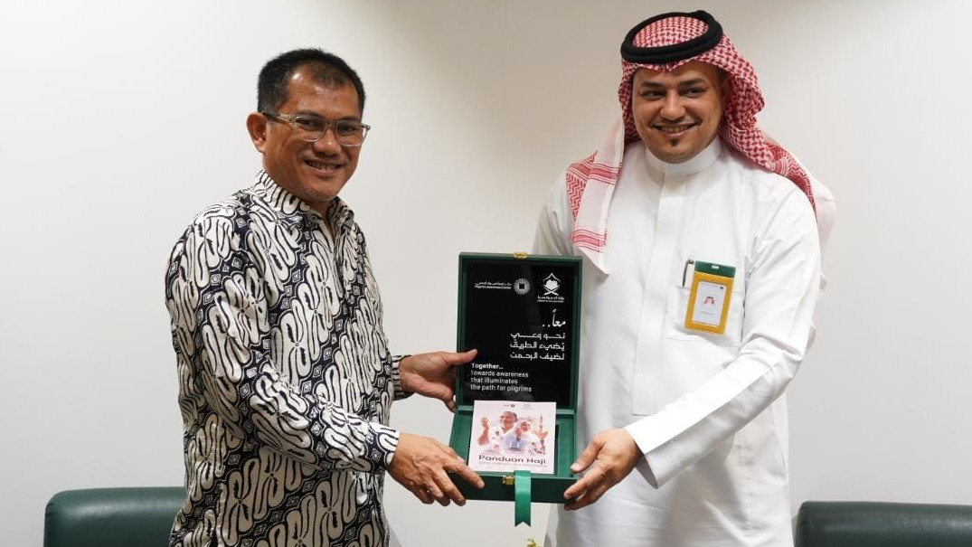 Bahas Evaluasi Layanan Informasi Haji 2025, Tim Kemenag Bertemu Pusat Edukasi Jemaah Kemenhaj