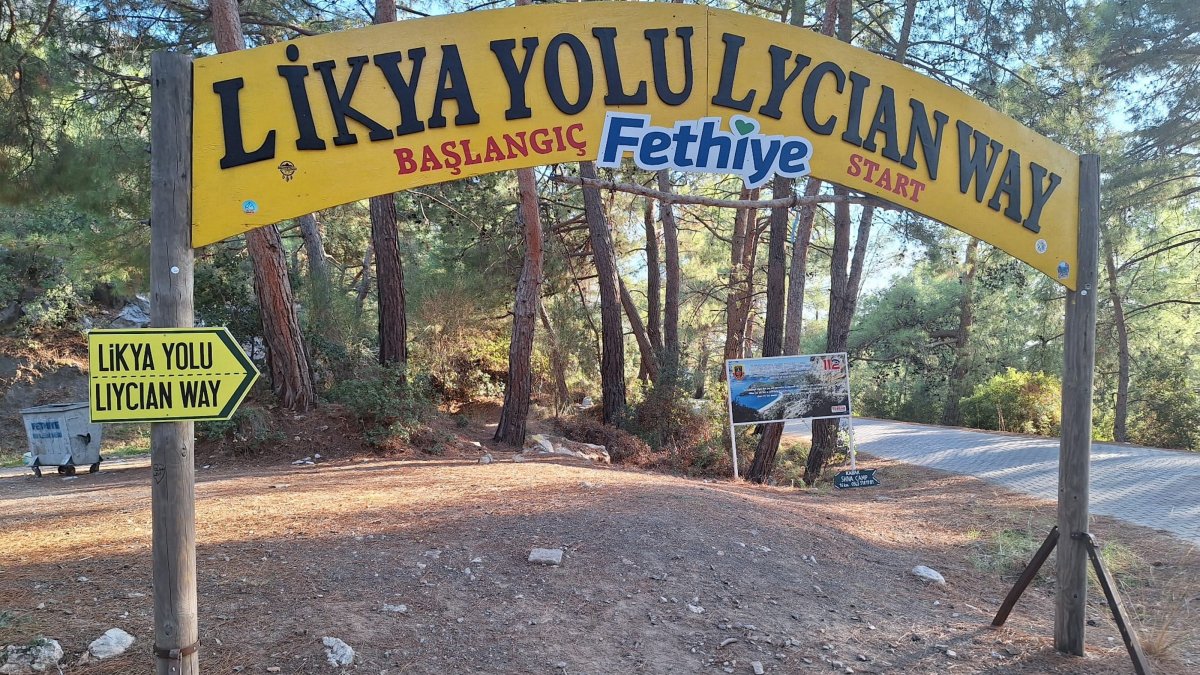 Jalur pendakian Lycian Way di Türkiye dinobatkan sebagai jalur pendakian terindah di dunia versi majalah Time Out.  Foto: Dailysabah