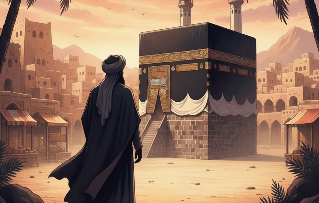 Ilustrasi Sahabat Nabi Muhammad shallallahu alaihi wa sallam. Foto: Generated AI