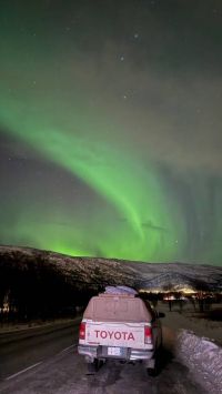 Berburu Aurora, Petualang Arab Saudi Tempuh Ribuan Kilometer dari Riyadh ke Norwegia