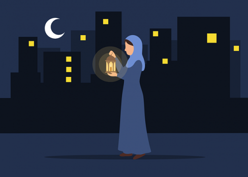Apa sebenarnya keutamaan salat Tarawih berjamaah? Dan bagaimana dengan wanita, apakah lebih utama di masjid atau di rumah?. Ilustrasi: Pixabay