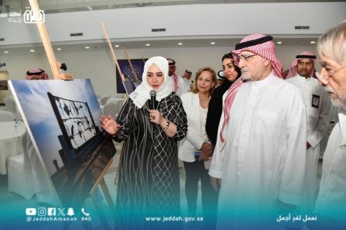 Pameran Bride of the Red Sea di Jeddah: Menikmati Keindahan Kota dalam Bingkai Seni yang Menginspirasi. Foto:  X:@JeddahAmanah