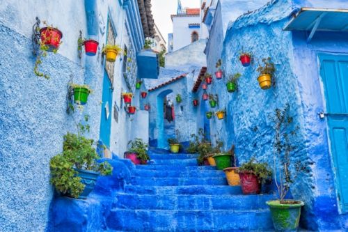 Chefchaouen, Kota Biru Maroko yang Memikat Dunia: Surga Tersembunyi di Pegunungan Rif dengan Panorama Bak Negeri Dongeng